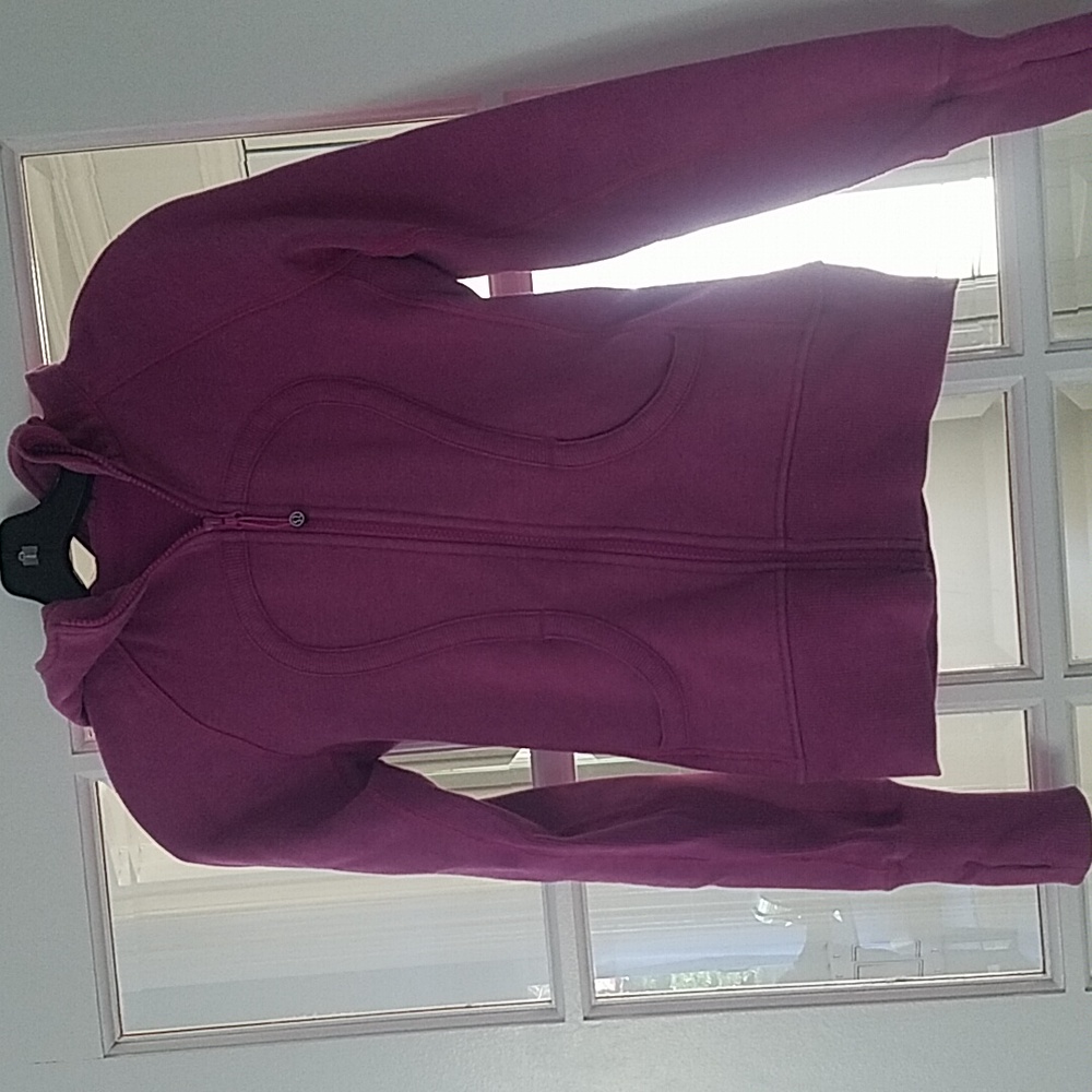 Lululemon Scuba Heathered Purple Zip up Hoodie 2